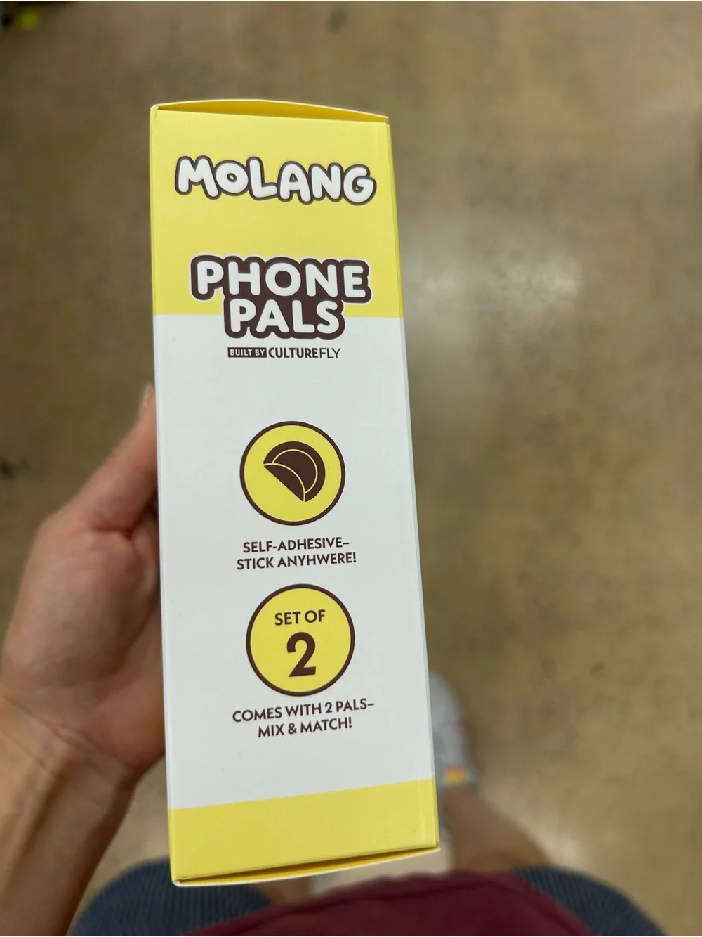 Molang Phone Pals Decorative Mini Figures (Set of 2)